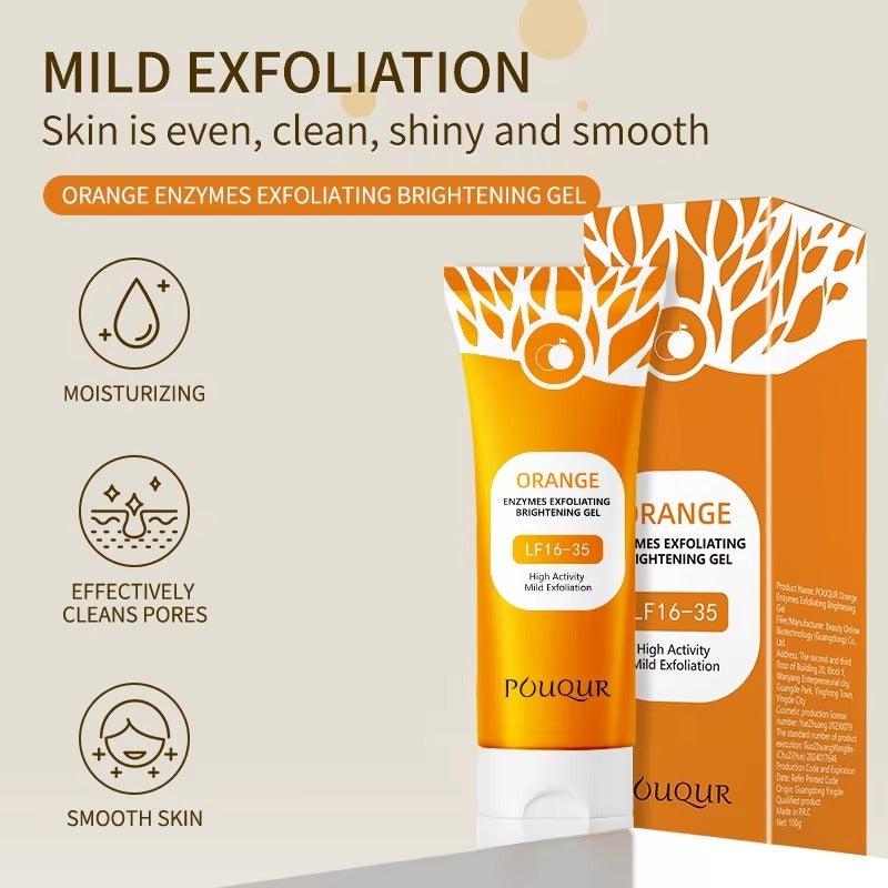 POUQUR Dead Skin Removal Face Wash Gel